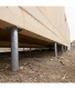 Винтовая свая M 68x1200 мм M12 горячеоцинкованная