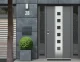Modernhome HPB932-33 pastkastīte ar avīžu nodalījumu, antracīts