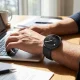 Tech-Protect Silicone Evo siksniņa pulkstenim Samsung Galaxy Watch 40 / 44 / 46 mm, melna