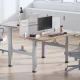 Двойной каркас стола с электроприводом Ergo Office ER-404G (без...