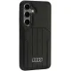 Чехол Audi Synthetic Leather MagSafe для Samsung Galaxy S24, черный