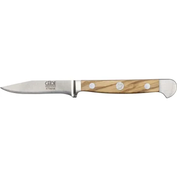 Güde Alpha Vegetable Knife 8 cm, Olive Wood