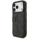 Grāmatiņas tipa vāciņš Guess Book 4G Metal Logo, iPhone 18 Pro / 17 Pro, melns