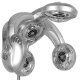 Professional Standing Hair Processor Gabbiano GL-505S, Silver