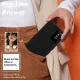 Tech-Protect Smart Wallet maciņš Samsung Galaxy S25 FE - matēts melns | Phone Case Cover