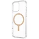 Uniq iPhone 16 Pro Max vāciņš Clario Magclick Charging, caurspīdīgs zelta