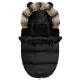 Guļammaiss bērnu ratiņiem, ragaviņām Elmi Ricokids - melns | Sleeping Bag for Stroller