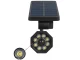 Solar Garden Spike Lamp 8 LED with Motion and Dusk Sensor