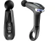 Back and Body Massage Gun with 4 Attachments, 30W, Black