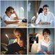 LED lampa, lasīšanas gaisma ar klipsi, Balta | Clip-On LED Reading Light