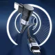 Orico CW240 USB-C uz USB-C kabelis PD 240W 2m, melns