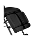 Pedicure Chair Cosmetic Bed Massage Couch AZZURRO 563S, Black