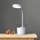 LED Desk Lamp 5W with Pen Holder & USB-C PURE FLB-20 ANGES, white