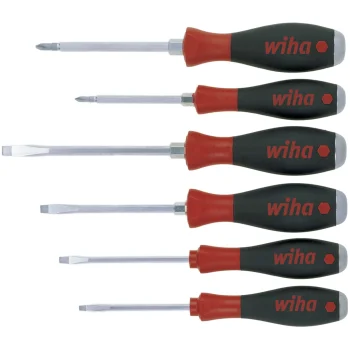 Wiha 530HK6 SoftFinish Screwdriver Set, 6 pcs