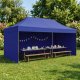 Automātiska saliekamā dārza nojume MultiGarden 3x6m, zila