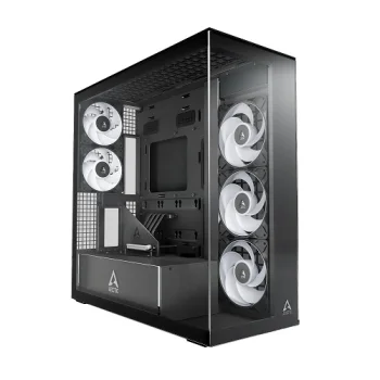 ARCTIC Xtender VG E-ATX PC Case, Black