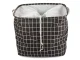 Large Foldable Laundry and Toy Basket with Drawstring Closure, 90L