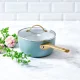 GreenPan Padova Reserve Saucepan, 2 L, Blue / Gold