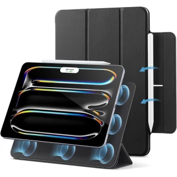 ESR iPad Pro 11" 2024 (5-е пок.) чехол-книжка Rebound Magnetic, черный