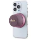 Guess Magnetic Script Metal Bluetooth skaļrunis - rozā | Speaker Pink