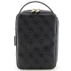 Сумка-органайзер Guess 4G Printed Stripes, черная