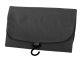Foldable Travel Toiletry Bag with Hanging Hook, Black