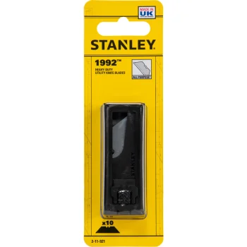 Трапециевидные лезвия Stanley 1992 62 мм, 10 шт., серебристые