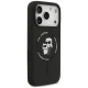 Чехол Karl Lagerfeld Silicone Karl&Choupette Ring MagSafe для iPhone 18 Pro Max / 17 Pro Max, чёрный