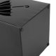 Modern Metal Umbrella Stand for Entryway and Office Hall, Black