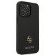 Чехол Guess Saffiano 4G Small Metal Logo для iPhone 13 Pro / 13, Черный