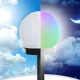 Garden Solar Ball Lights RGB 10 cm, 4 pcs