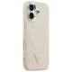 Guess Triangle Logo MagSafe vāciņš iPhone 17 — bēšs | Phone Case Cover