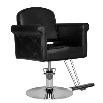 Frizieru krēsls Hair System HS69 melns