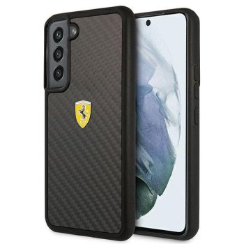 Ferrari tālruņa vāciņš On Track Real Carbon Melns