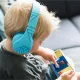 Беспроводные детские наушники PowerLocus P2 Kids, синие