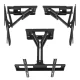 Maclean MC-788 TV Wall Mount, 32-75\", 50kg, VESA 400x400, Black