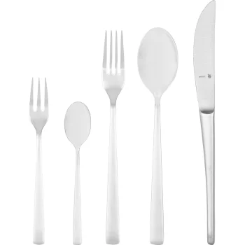WMF Corvo galda piederumu komplekts, 30 gab., sudraba