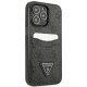 Чехол Guess 4G Triangle Logo Cardslot для iPhone 13 / 13 Pro, черный