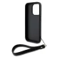 Чехол DKNY для iPhone 15 Pro Wrist Strap Stock Logo, черный