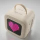 Blavec WS-09 Karaoke Fun pārnēsājamais Bluetooth skaļrunis 10W ar 2 mikrofoniem, bēšs