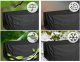 Ūdensizturīgs Pārvalks Pārsegs Šūpolēm un Dārza Mēbelēm, Melns | Waterproof Swing and Garden Furniture Cover