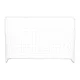 Movepro Treniņu futbola vārti ar mērķa paklāju 180x122 cm Balti