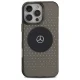 Чехол Mercedes для iPhone 16 Pro Star Pattern, черный