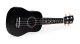 ECOTOYS Wooden Ukulele for Kids, 4-String Guitar Toy, Black