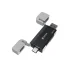 Devia EL239 картридер 2 в 1 SD TF USB USB-C 2.0, черный