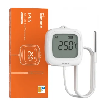 Датчик температуры ZigBee с зондом и LCD экраном Sonoff SNZB-02LD