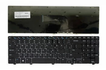 Dell Inspiron 15, Vostro, Latitude klaviatūra KB310135, melna