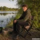 Folding Fishing Chair with Backrest and Cooler Bag