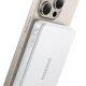 Baseus Airpow II 10000mAh Qi2 Power Bank ar MagSafe 22.5W + Simple Series USB-C kabelis (30cm) - Balts | With Cable...