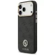 Чехол Guess для iPhone 17 Pro Max 4G Strass Logo MagSafe, черный